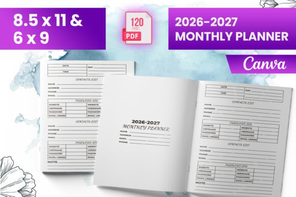 2026-2027 Monthly Planner KDP: A Practical Tool for Organized Living