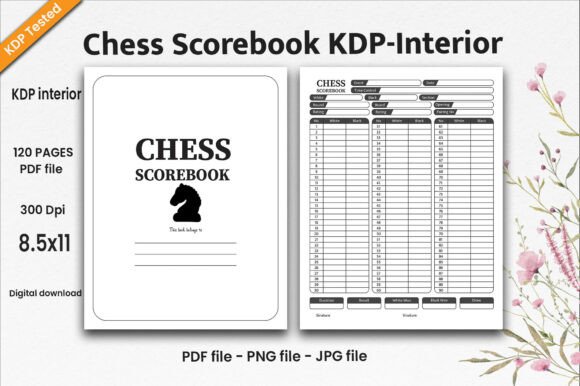 Chess Scorebook-KDP Interior: A Reliable Choice for Print Publishing