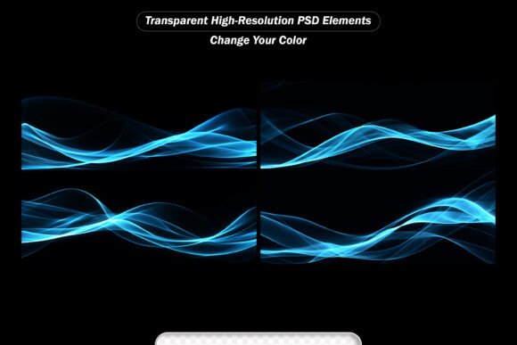 Futuristic Color Abstract Glowing