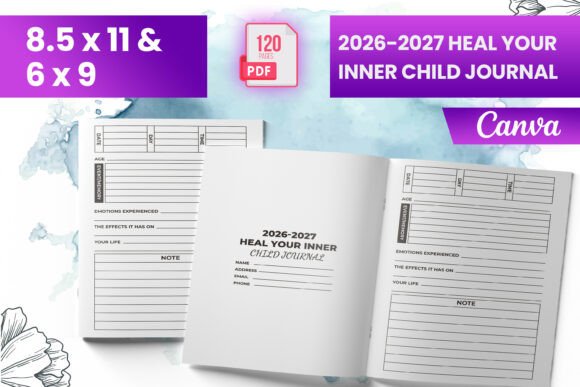 Heal Your Inner Child Journal 2026-2027