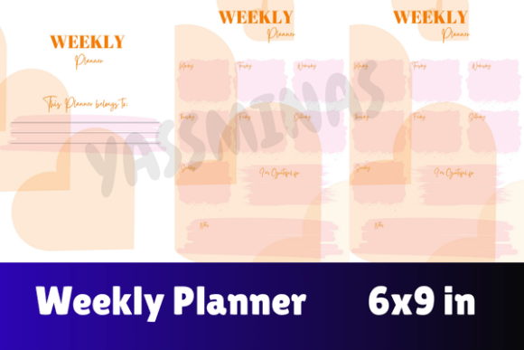Master Your Time and Mind with the KDP Interior Weekly Planner