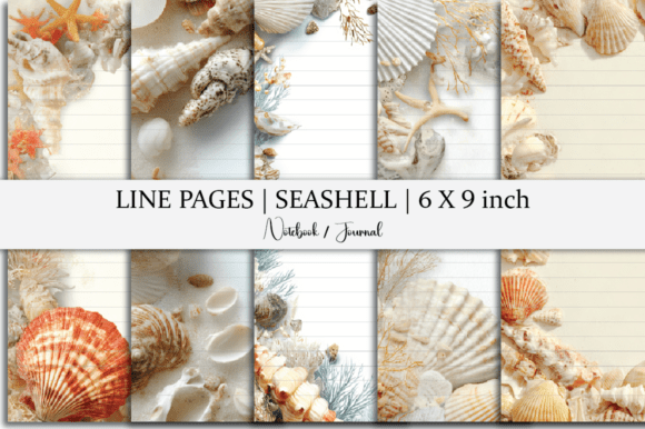 Seashell Notebook Line Pages: A Unique Blend of Aesthetics and Functionality