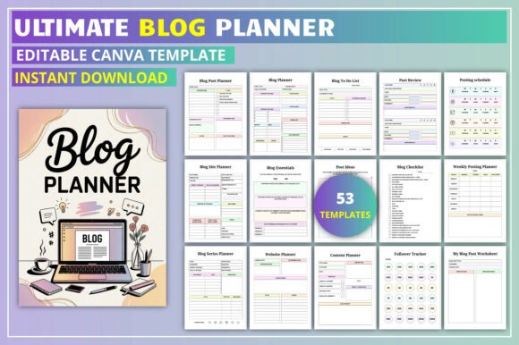 Ultimate Blog Planner KDP Interior: A Comprehensive Guide for Content Creators